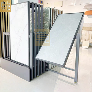 New 120x60 gốm Kệ bảng điều chỉnh đẩy-kéo trượt xoay gạch hiển thị giá đứng dễ dàng để sử dụng đứng kệ trưng bày - Product Image 4