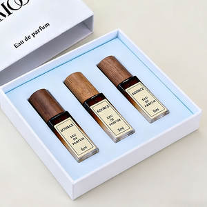 5ml 10ml 20ml 30ml flacone Spray per profumo di vetro di lusso vuoto marrone ambra flaconi riutilizzabili <span class=keywords><strong>Mini</strong></span> bottiglie di profumo campioni con scatola - Product Image 2