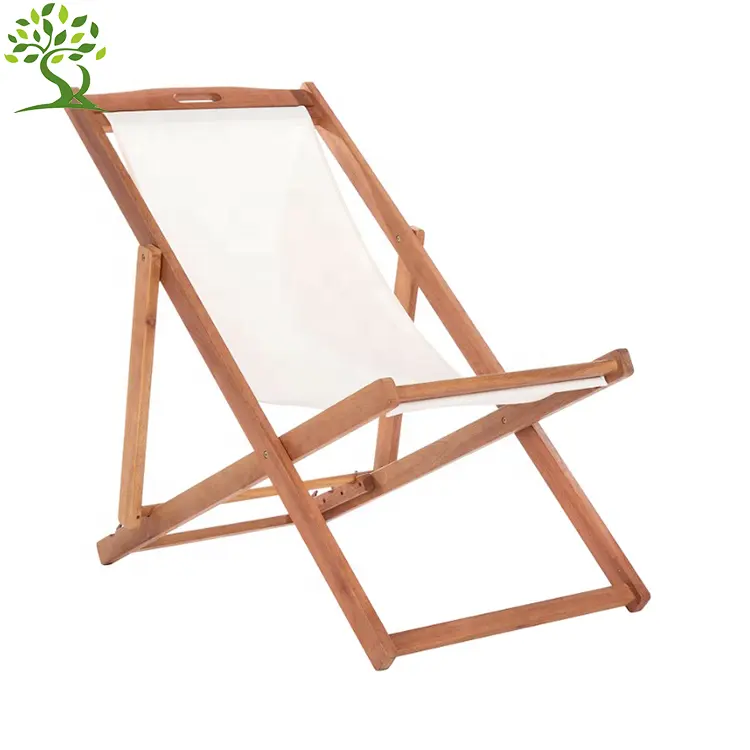 Mobili da esterno regolabili sedia da spiaggia pieghevole in legno da pesca in legno sedia Relax da viaggio all'aperto in legno personalizzato