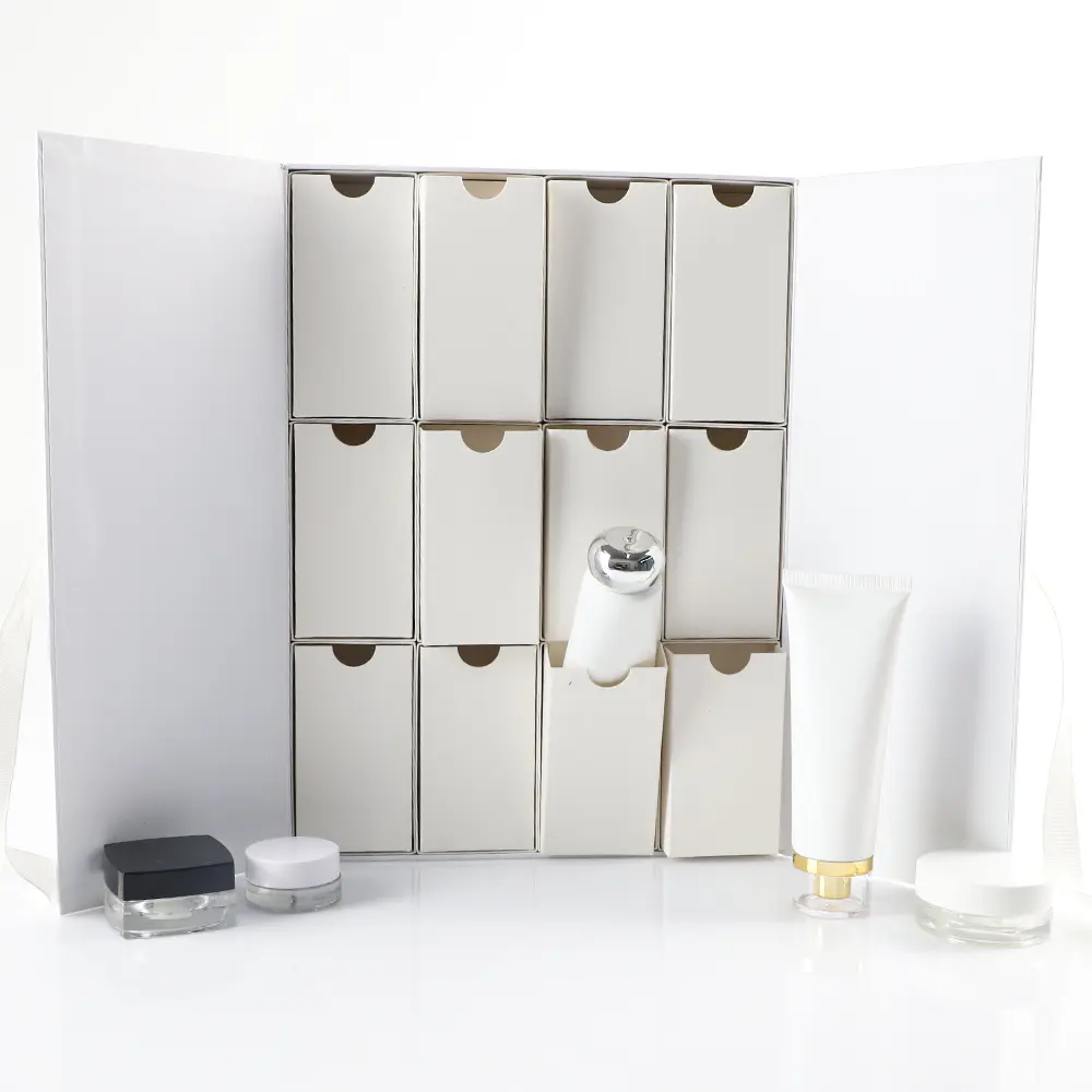 Caja de libro personalizada reutilizable con diseño de amigos para adultos, caja de libro con calendario de Adviento, regalo de Navidad
