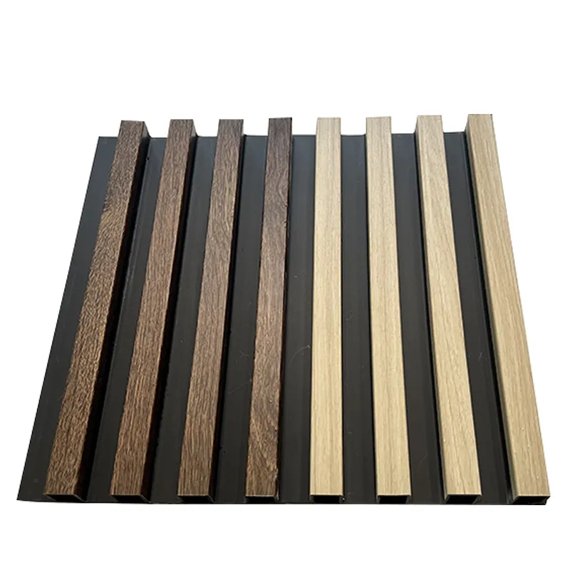 Interior Decor Wood Panels For Walls Indoor Fluted Pvc Wall Panels Decorative Wpc Wall Panel With Fashionable Design