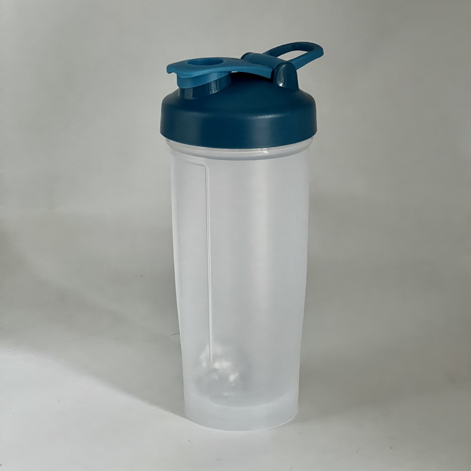 transparent avec couvercle vert foncé