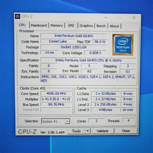 Para INTEL CPU Pentium Gold G6405 procesador BX80701G6405 producto de circulación regular japonés 4,1 GHz 4M Cache CPU de doble núcleo - Product Image 5