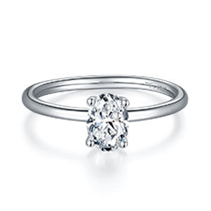 Coupe ovale 1CT D VS1