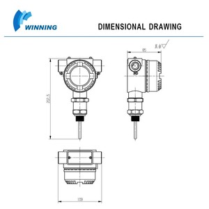 Transmisor de temperatura automático compacto de alta calidad Mini controlador de agua a prueba de llamas OEM/ODM a buen precio - Product Image 3