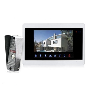 Botón Táctil dual audio, video, intercomunicador sistema de intercomunicaciones habitación de la puerta de intercomunicación Teléfono para casa villa - Product Image 1