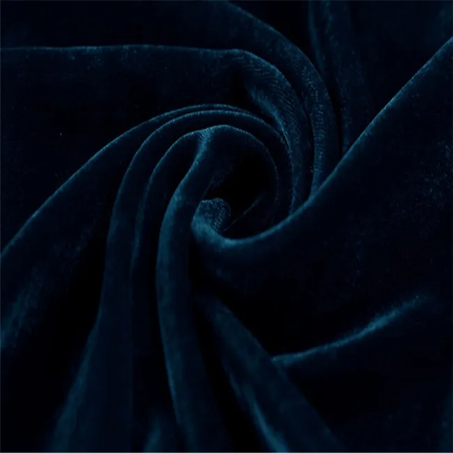 الفاخرة الثقيلة الدافئة لينة شعور نسيج الحرير المخملي 100% الحرير الصباغة الطباعة عادي لسيدة اللباس الربيع قميص