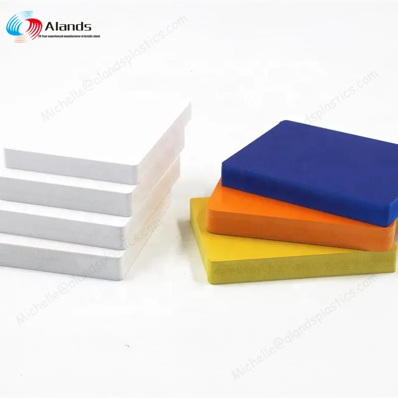 Alands 4x8ft高密度PVCフォームボード、家具用PVCボード、フォーム充填PVCボード