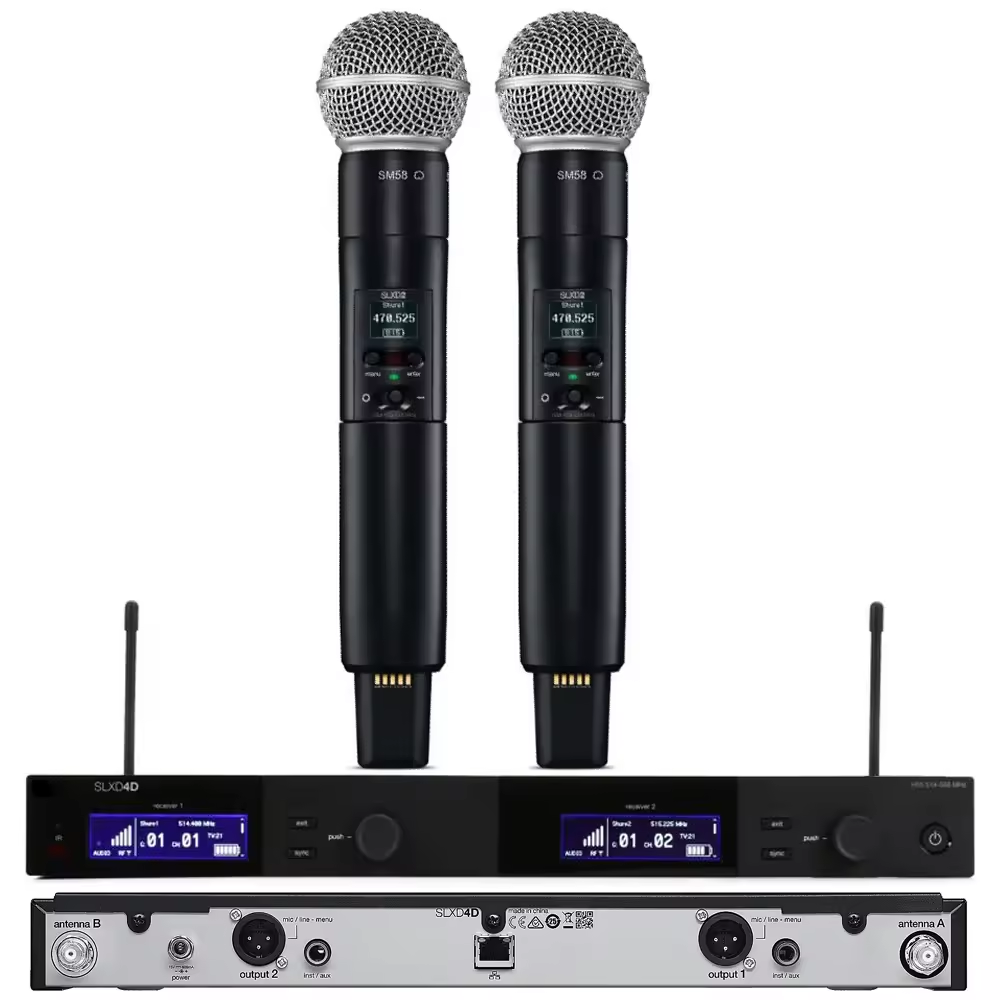SLXD4D et SM58