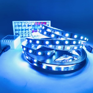 <strong>LED</strong> Strip Lights 5050 RGB Color Changing Lights Flexible <strong>Tape</strong> 300 <strong>LEDs</strong> Light Strips Kit With IR Remote