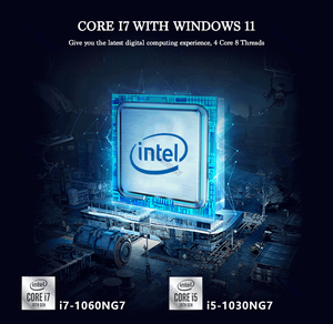 Núcleo de 10. ª generación, Mini PC de escritorio con Windows 10. ª generación, 3 x USB 3,0 DP HD 2,0, 1 x tipo C, DDR4 RAM, Windows 10 - Product Image 5