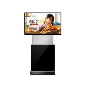 Free Standing 43 Inch 55 Inch Indoor Android WIFI <strong>Network</strong> <strong>LCD</strong> LED Signage AD Player <strong>Display</strong> <strong>with</strong> Rotating Screen Function