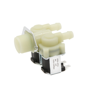 <strong>DN20</strong> G3/4 to 12mm DC12V 24V AC 220V Dual <strong>Electric</strong> Water Inlet Solenoid <strong>Valve</strong> Normally Close <strong>Valve</strong> for Dish Washer Machine - Product Image 1
