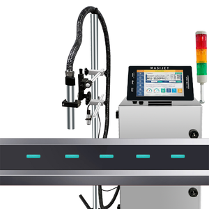 Impresora Cij de inyección de tinta de caracteres pequeños, placa de acero usada, tubo de cemento, tela de cartón, fecha de pulverización, fábrica de codificación Digital - Product Image 1