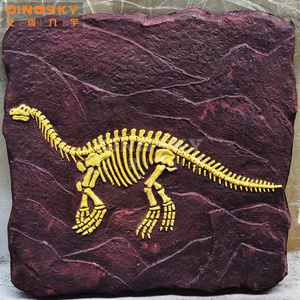 Réplicas Jurásicas Esqueleto de ictiosaurio Fósiles Exhibición EN EL Museo de Ciencias DINOSKY - Product Image 3