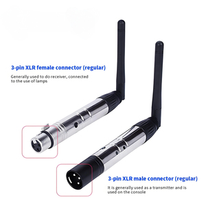 <strong>2025</strong> New 2.4G Wireless DMX <strong>Controller</strong> Console <strong>DMX512</strong> XLR 3 Pin Wireless Transmitter Receiver - Product Image 3