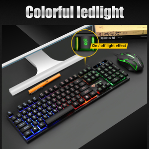 有线USB照明游戏键盘机械多媒体键和带照明字符的数字键盘 - Product Image 3