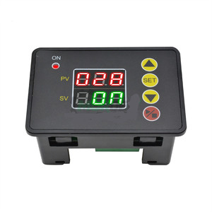 Interruptor de retardo de tiempo programable, módulo de Control de temporizador abierto T2310, DC 12V 24V AC 110V 220V, 0-999 s/min/hora - Product Image 1
