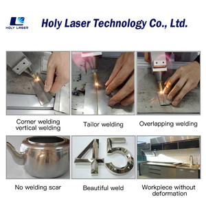 Fast/Smooth Welding SewingためMetal Copper Aluminum 1000/1500/2000W Hand Held Fiber Laser Welding Machine Soldadora Laser Porta