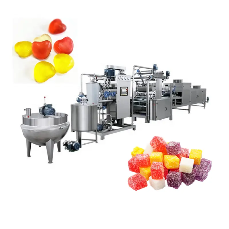 Máquina semiautomática de fabricación de dulces, maquinaria de confitería de línea de producción de dulces de leche suave rellena central, precio barato