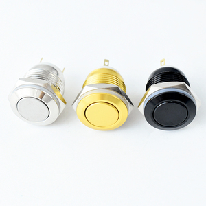 Interruptor de botón momentáneo de empuje redondo a prueba de agua para timbre de puerta IP67/IP65/IP55 nivel - Product Image 5