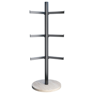 Bán buôn New cửa hàng bán lẻ đồ đạc thiết kế kim loại tầng giá chủ Túi xách tay hiển thị đứng cho cửa hàng túi xách - Product Image 3