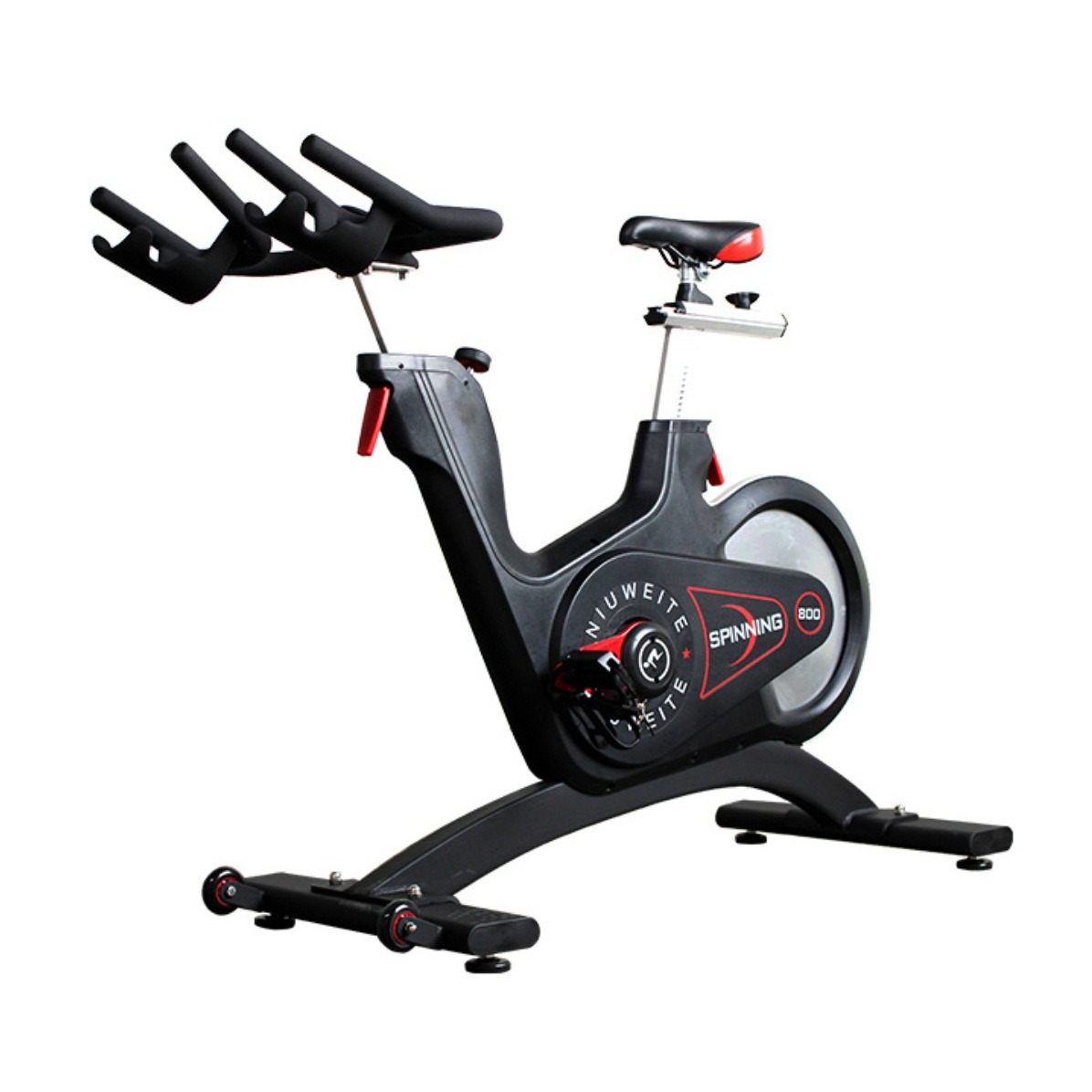 Vélo à contrôle magnétique AB-1X - Grand volant d'inertie de 4 kg