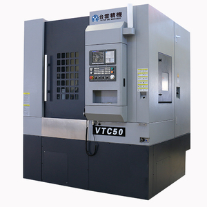 VTC50 Leistungs starke vertikale CNC-Drehmaschine Hochpräzise Metall bearbeitung und kunden spezifische Projekte CNC-Maschine in Werkstätten - Product Image 1