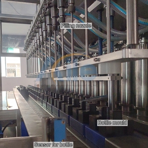 Aile otomatik sıvı sabun el yıkama dolum kapaklama etiketleme makinesi üretim hattı hat işleme hattı tesisi - Product Image 4