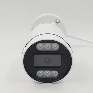 Bullet Cctv impermeabile colorato luce calda esterna telecamera di videosorveglianza Ahd visione notturna telecamera di sicurezza con telecamera Audio - Product Image 5