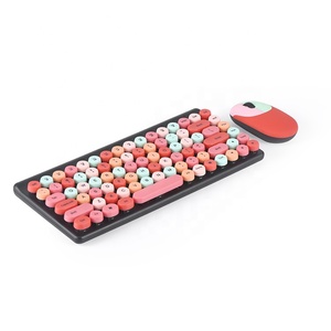Colorido de alta calidad Oficina PC Computadora 2,4G Teclado inalámbrico y juego de mouse Combo Ratón inalámbrico y teclado - Product Image 3