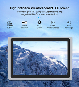 OEM Industrial <strong>Computer</strong> <strong>All</strong> <strong>in</strong> <strong>One</strong> PC with Capacitive Touch Screen Panel <strong>Portable</strong> Industrial Monitor <strong>in</strong> Stock - Product Image 3