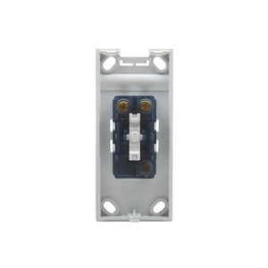 Sistema di controllo accessi intelligente apertura porta blocco blocco blocco in plastica NO / NC / COM montaggio a pressione per uscire interruttore a pulsante - Product Image 6