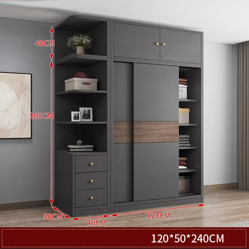 120 main cabinet + side cabinet + top Cabinet