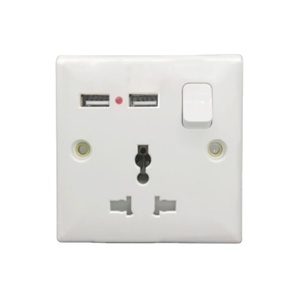 IDシリーズ3スイッチ4スイッチ。ユニバーサル3穴5ジャック10A220Vウォールスイッチ。 - Product Image 5