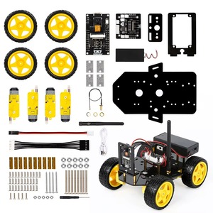 Robot linking WiFi Robot ESP32 Kamera IoT Kit Roboter auto ESP32-Cam C Programmierung PDF Tutorial Academy Root Starter Kit