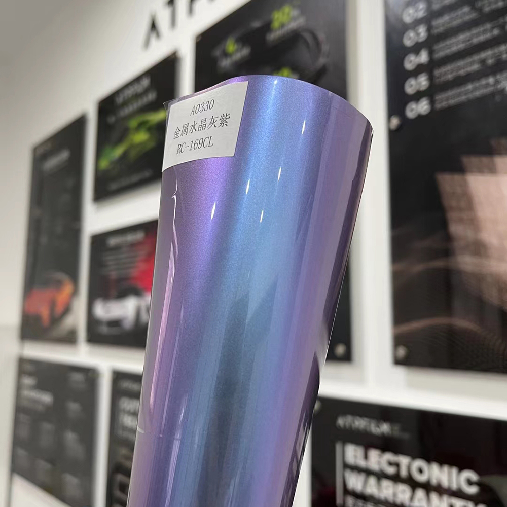 PET Métal Gris Violet