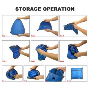 Epsilon <span class=keywords><strong>Amazon</strong></span> Xách Tay Ngoài Trời Dù Để Che Nắng Chống Nắng Cá Nhân Có Thể Gập Lại Mini Bãi Biển Lều - Product Image 5