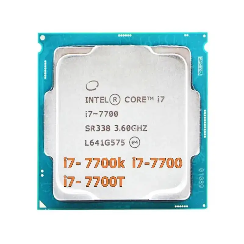 ขายร้อน Core I7เดสก์ท็อป Core I7 7700 7700K 7700T Processor I7 Cpu