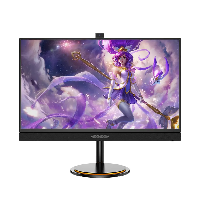 32-Zoll-IPS-Gaming-Monitor 4K 60Hz LCD-Monitor Computer mit Webcam-Kamera