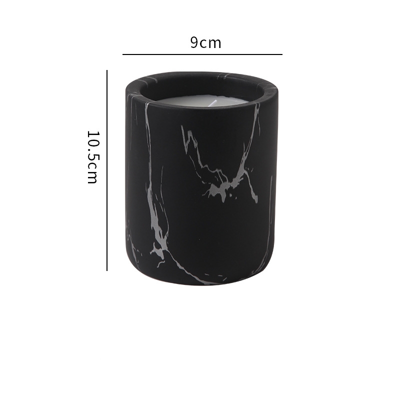 Marble Black Silver