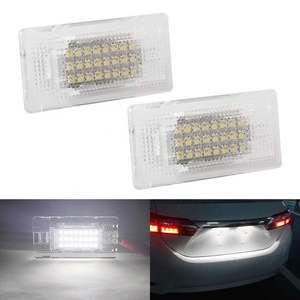 עבור BMW E36 E38 E60 E90 E87 מטען תא רכב <span class=keywords><strong>LED</strong></span> זנב תיבת אור לוחית רישוי תא מטען אור