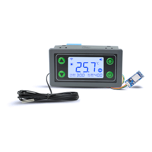 Controlador de temperatura con aplicación WIFI remota de 30A, pantalla digital, controlador de temperatura inteligente COMPLETAMENTE AUTOMÁTICO CON SONDA DE XY-SA30 - Product Image 1