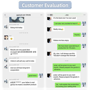 Poudre de coulée de gypse blanc de poudre de résine d'alpha gypse Jesmonite Eco de haute résistance - Product Image 6