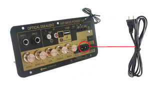 Gran oferta de fábrica, entrada de micrófono, reverberación de bajo ruido, Karaoke, Bluetooths incorporado, pistola de graves, placa amplificadora de potencia, puerto de entrada de señal Hd - Product Image 5