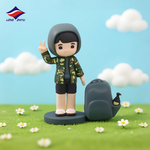 Longzhiyu 18 Năm Bức Tượng Nhà Máy Tùy Chỉnh Thực hiện Kawaii 3D Phim Hoạt Hình PVC Thu Nhỏ Búp Bê Dễ Thương Hành Động Hình Đồ Chơi - Product Image 2