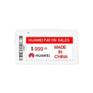 S-ET213R SUNY 2.13 Inch ESL E-ink Nhãn Kệ Điện Tử Nhãn Giá Điện Tử - Product Image 1