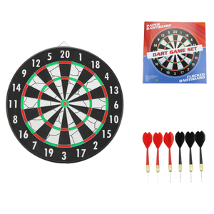 Bersagli per giochi indoor e outdoor set di freccette floccate su entrambi i lati stampa personalizzata freccette floccate - Product Image 1