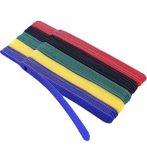 Double Loop Back-to-Back-Kabelbinder mit Klett verschluss