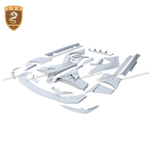 Fiberglas ön dudak Splitter arka difüzör kemerleri parlama geniş Bmw için gövde kiti 4 serisi yükseltme M4 Facelift e r e r e r e r e r e r e r e r e r e r-Ris stil Bodykit - Product Image 4